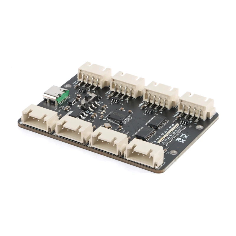 Módulo serie USB a TTL de 8 canales, módulo de puerto serie TTL de 3,3/5V, interfaz tipo C, solución CH348Q, velocidad de alta velocidad de 6Mbps - imagen 3