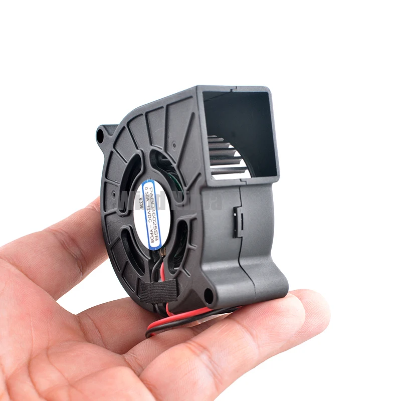 PABD16025SB ventilador centrífugo de alta velocidad de 6cm DC12V 0.50A 2 pines 11000rpm 60x60x25mm ventilador de refrigeración para impresoras - imagen 5