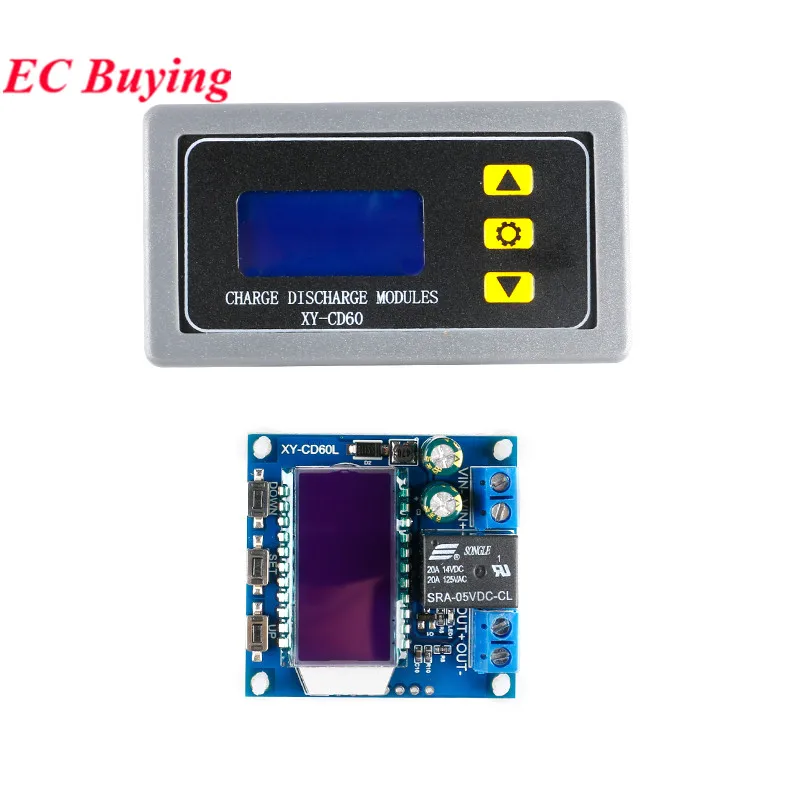 Módulo de Control de cargador de batería de litio de plomo-ácido XY-CD60 XY-CD60L interruptor de placa de protección de sobrecarga de carga automática 6-60V - imagen 5