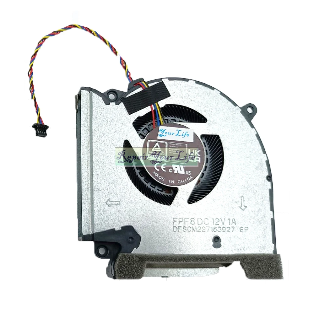 Ventilador de refrigeración GPU para CPU de ordenador portátil, radiador enfriador para ASUS ROG G533ZW G533ZM G533ZX G533ZS Notebook PC 13NR08E0P02011 13NR08E0P01011 - imagen 4