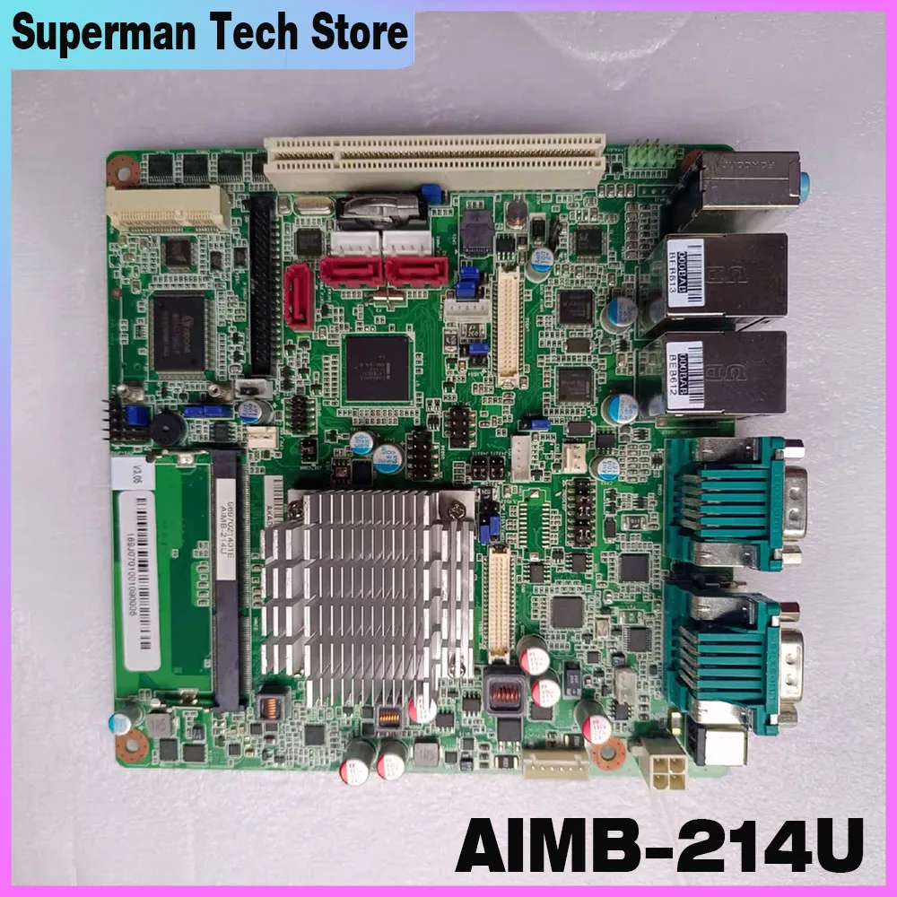 AIMB-214U AIMB-214U-S6A1E computadora industrial de escritorio placa base original puerto de red dual AIMB-214 REV A1 - imagen 3