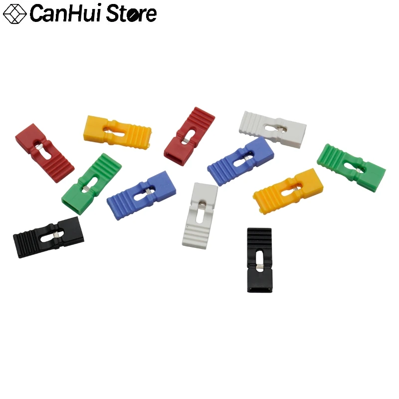 10 - 100pcs 1,27mm 2,0mm 2,54mm 5,08mm saltador tapa pin bloque de circuito placa de circuito PCB placa de circuito de una sola fila conector de aguja de cobre masculino - imagen 5