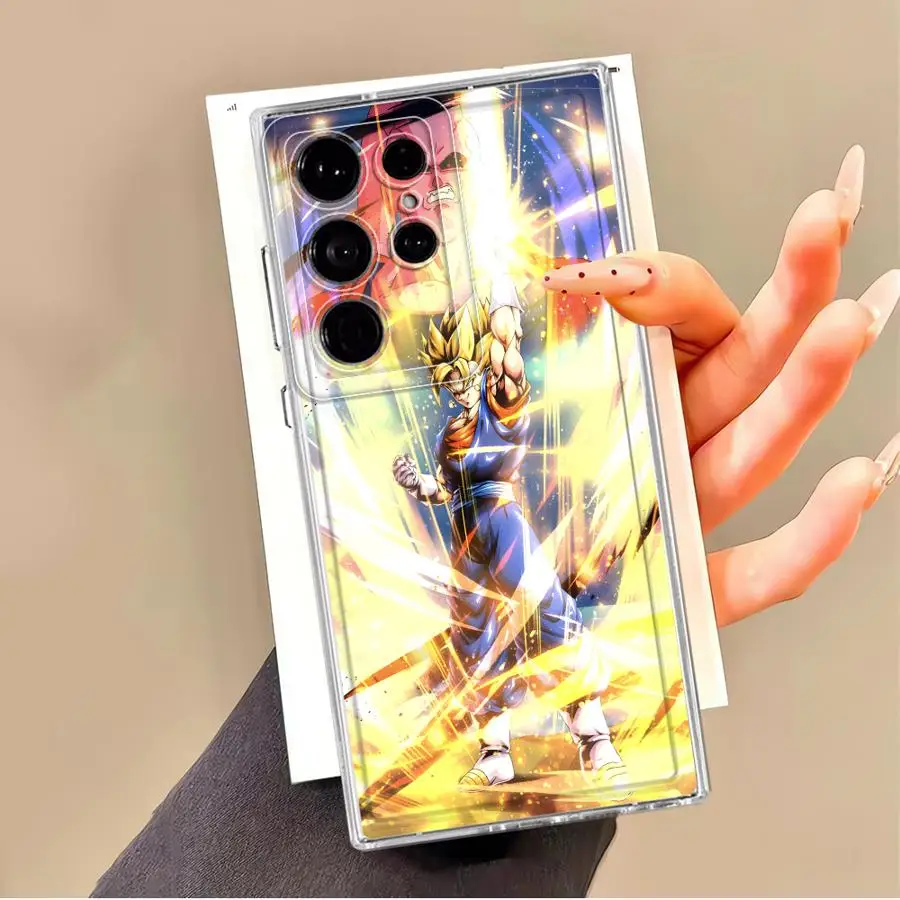 Funda para Teléfono con Diseño de Goku de Dragon Ball para Samsung Galaxy S20 Plus, Note 20 Ultra, 10, S24, S26, S25 Edge, S21, S23 Ultra, S22 FE - imagen 3