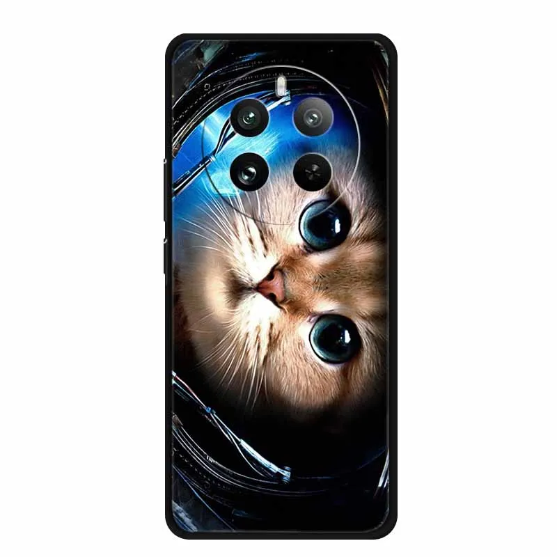 Para OPPO Realme 12 4G funda TPU animales funda trasera de silicona suave fundas de teléfono para Realme12 4G Wolf funda protectora Original fresca - imagen 3