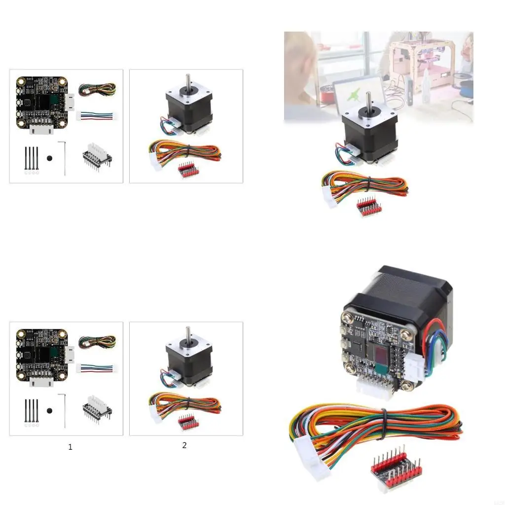 462E Impresora MKS SERVO42C PCBA Servo Controlador motor paso a paso circuito cerrado Nema17