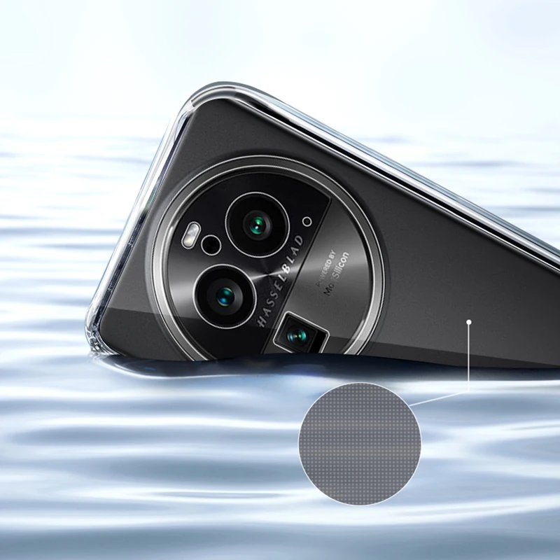 Funda de teléfono transparente de alta calidad para OPPO Find X6 Pro, carcasa trasera ultrafina de silicona TPU suave, Funda de cristal FindX6 X6Pro - imagen 3