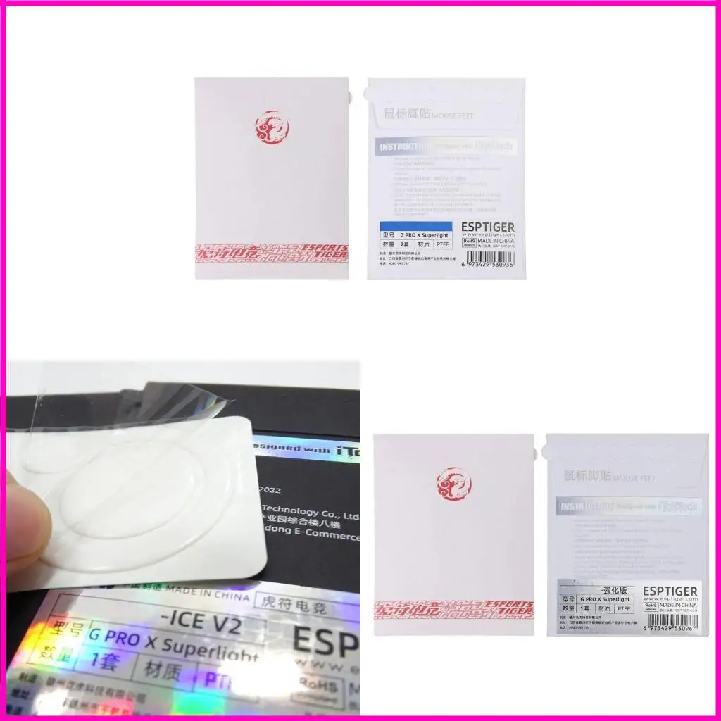 ESPORTS For G X Superlight Feet Reemplazo Pads pies deslizamiento