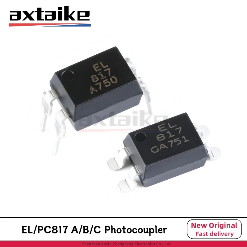 20 piezas PC817 DIP4 SOP4 EL817 HCPL-817 A/B/C 817 SMD PC817C PC817B PC817A EL817C 817C LTV-817-C fotoacoplador IC