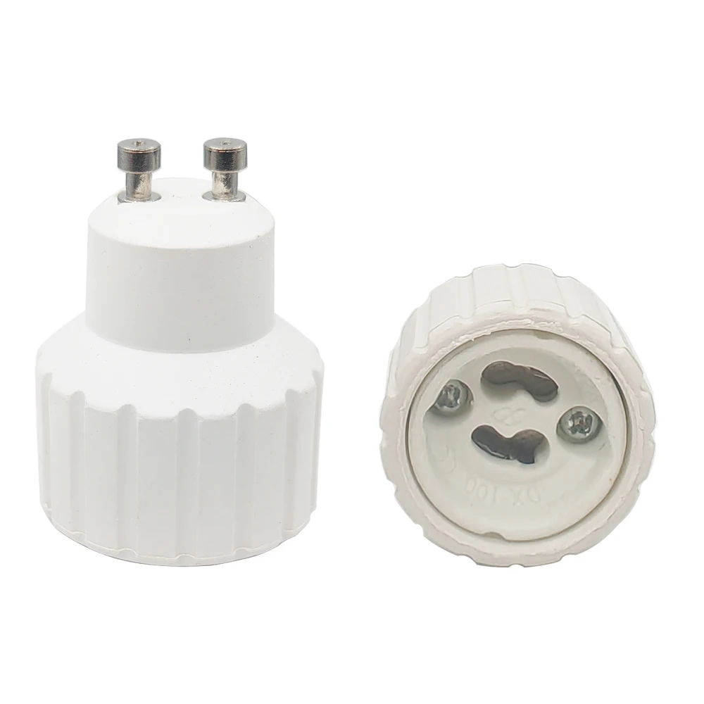 2 uds GU10 a Gu10 Gu10-Gu10 CFL LED foco extensor de enchufe lámpara Bub Base soporte adaptador convertidor
