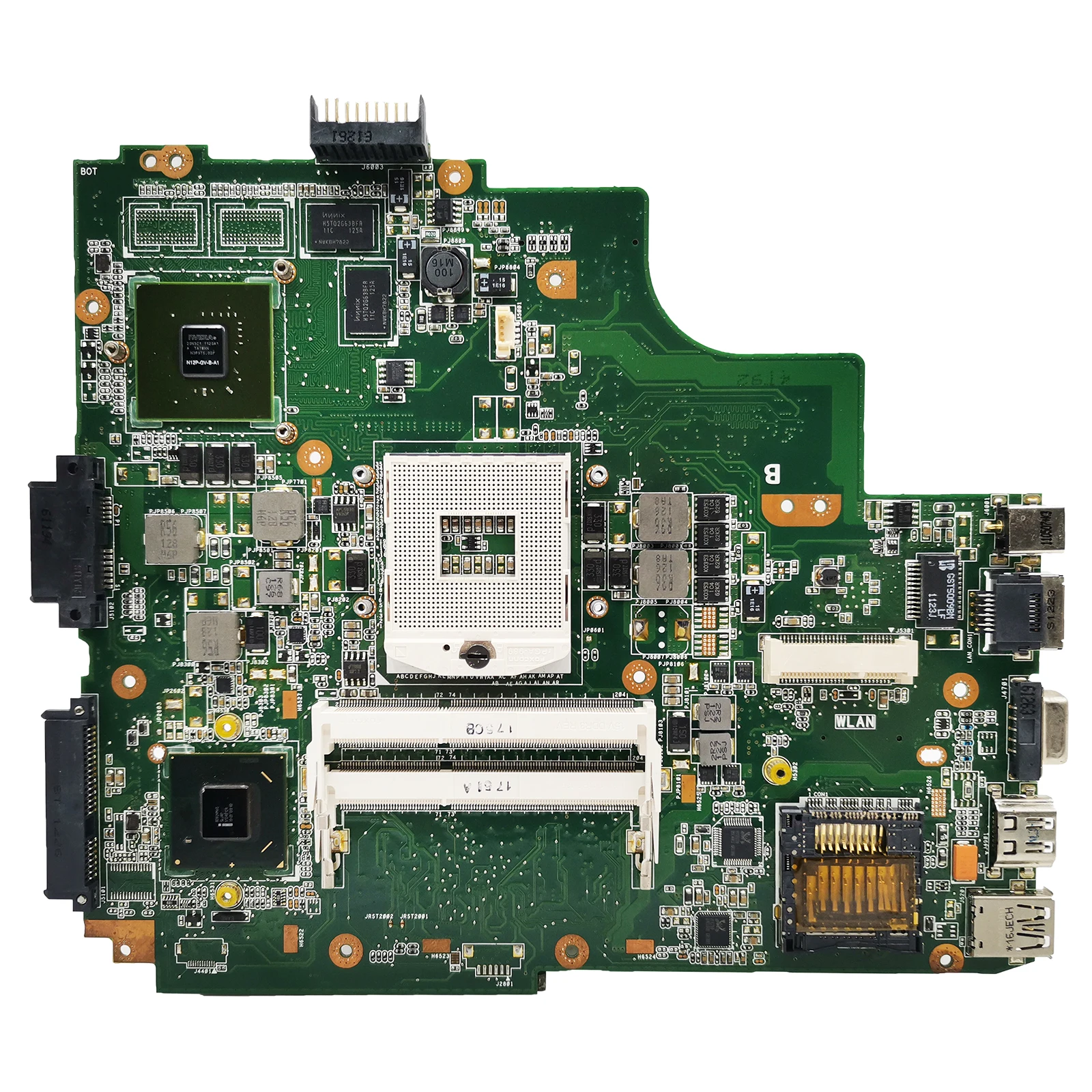 Placa base para ordenador portátil AKEMY K43SV GT520M para ASUS K43SJ K43SC K43SM K43S REV: 2,0/2,2/3,0/4,1 totalmente probado - imagen 2