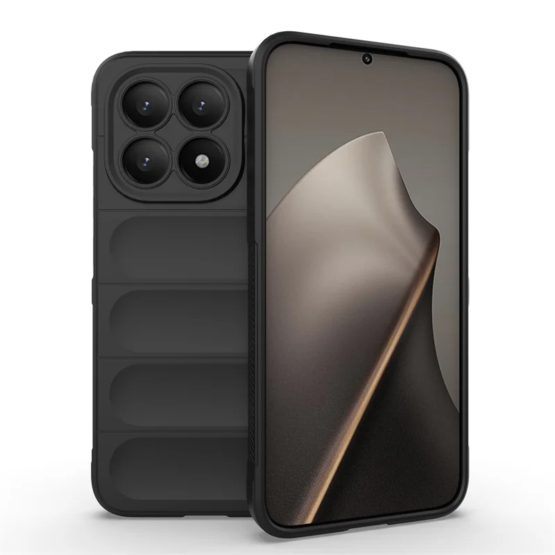 Funda de lujo para Xiaomi 15T, funda Xiaomi 15T Pro, Fundas Coque de silicona suave, parachoques trasero de TPU respetuoso con la piel, Xiaomi 15T Pro - imagen 3