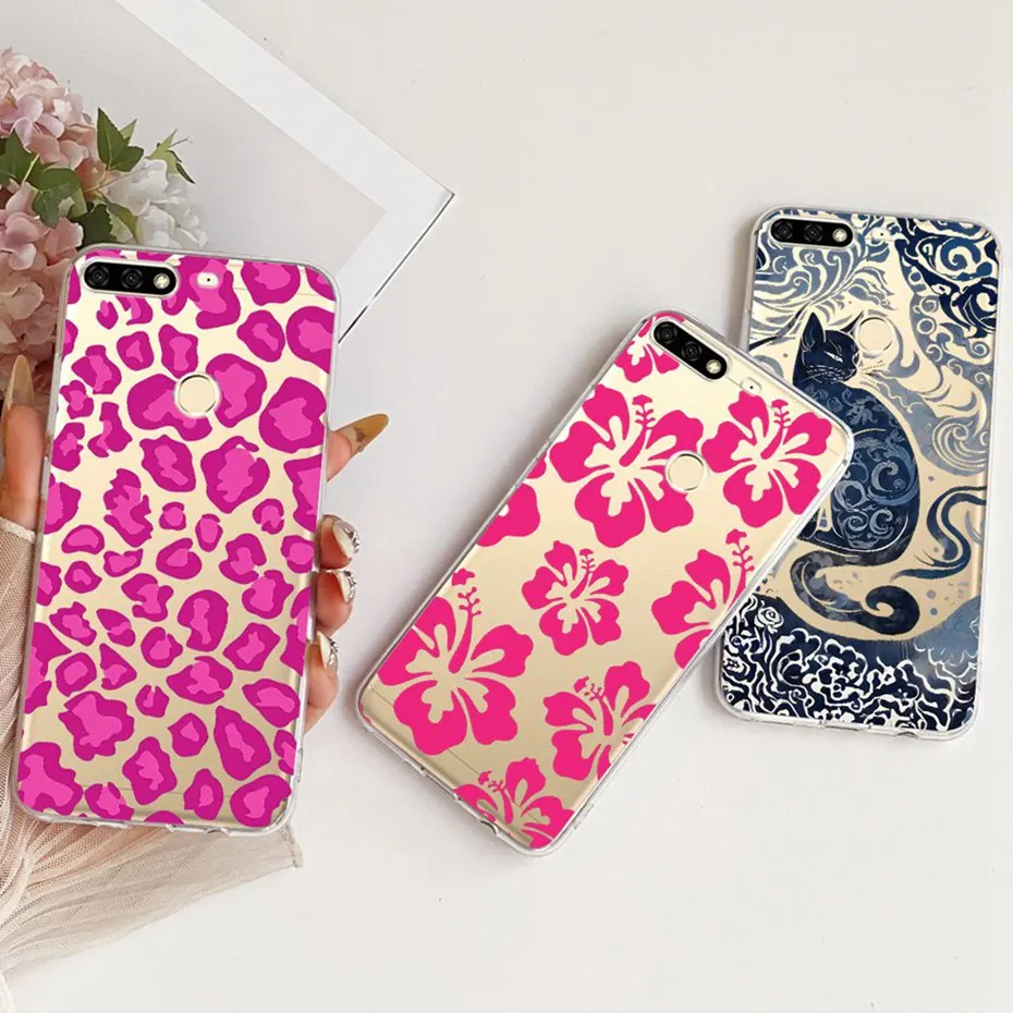 Funda transparente de TPU para Huawei Nova 2 Lite LDN-LX1/nova Lite PRA-LX2, fundas de teléfono con patrón de nuevo estilo para parachoques Nova Lite 2Lite - imagen 3