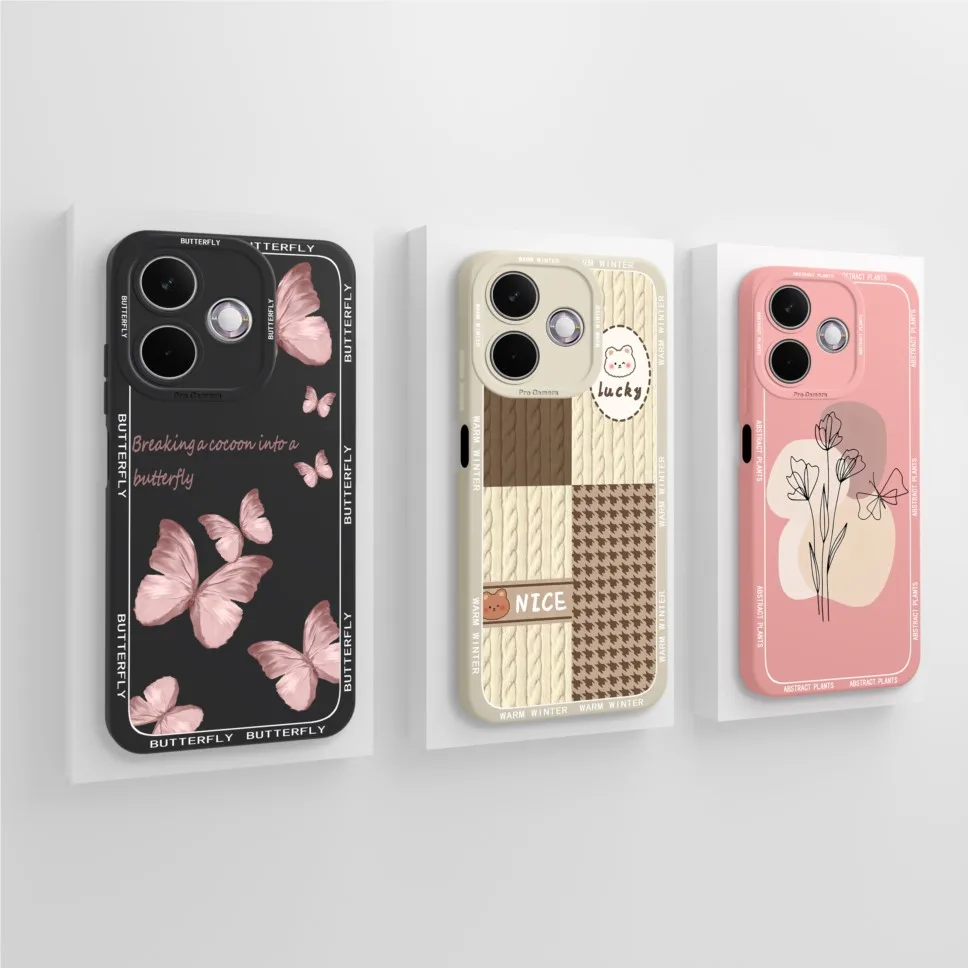 Funda para Oppo A5 Pro 5G carcasa de teléfono bonita montaña astronauta cubierta protectora de silicona líquida para Oppo A5Pro 5G Fundas - imagen 5