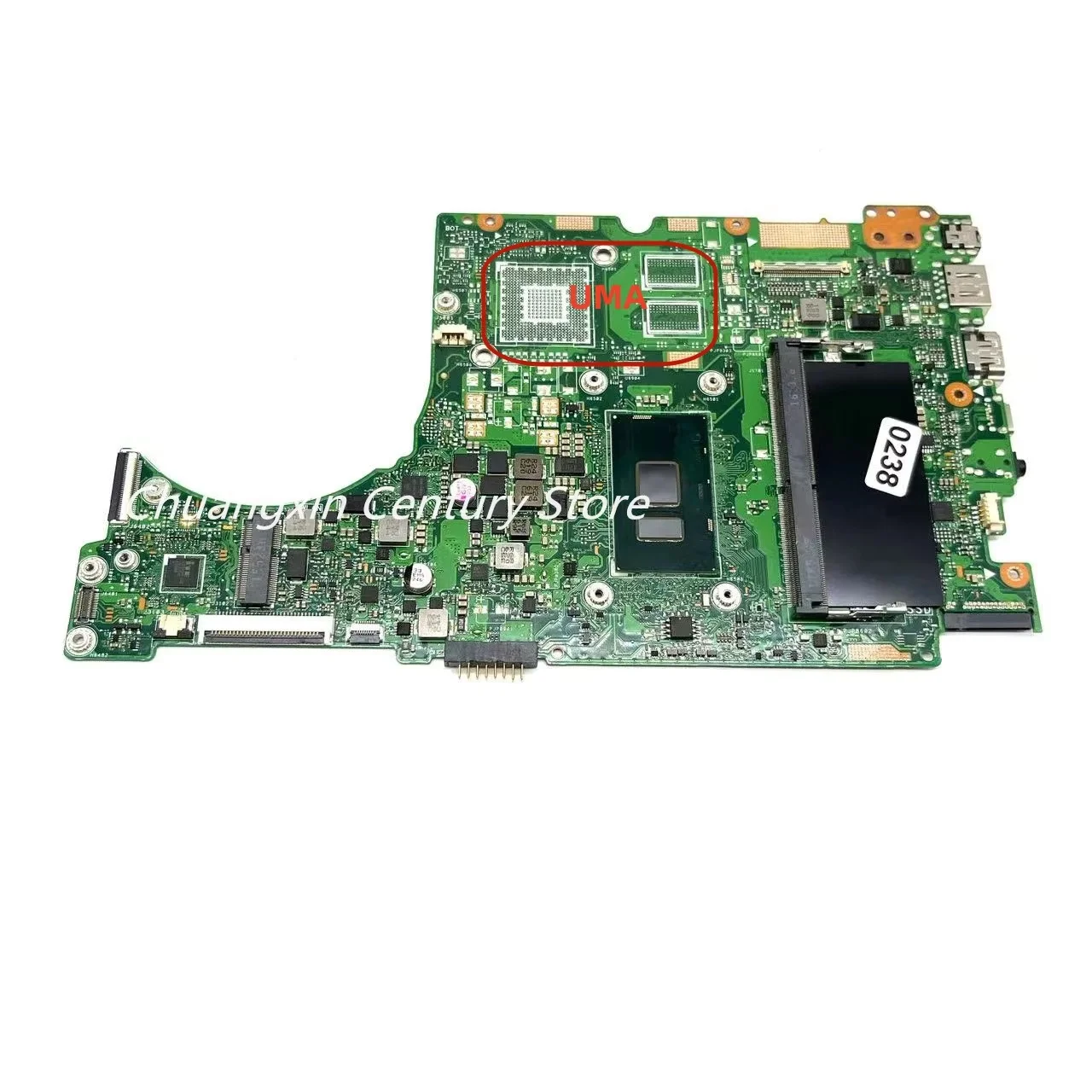 Placa base UX310UV para CPU de computadora portátil Asus Zenbook UX310: I3 I5 I7-6TH/7TH UMA RAM: 8 GB 100% probado con éxito - imagen 4