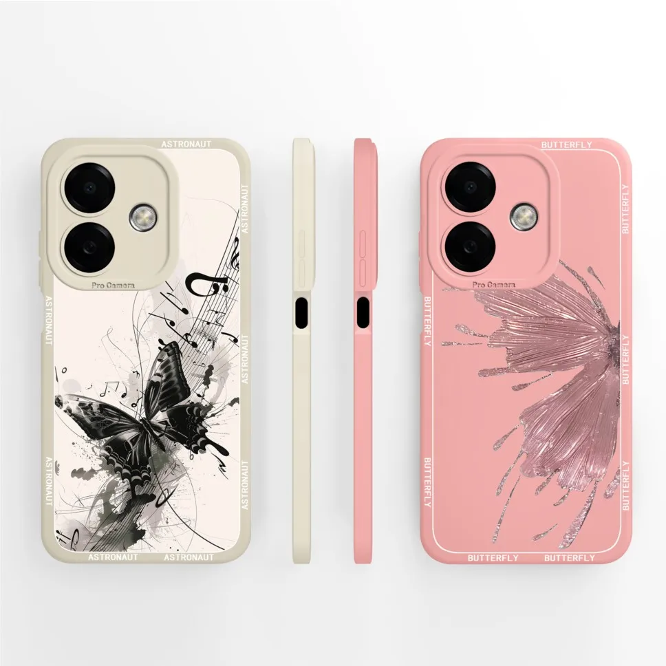 Funda de teléfono para Oppo A3x 4G 5G estilo pastizales protección de cámara funda trasera de silicona suave para OppoA3x 4G 5G Shell - imagen 3