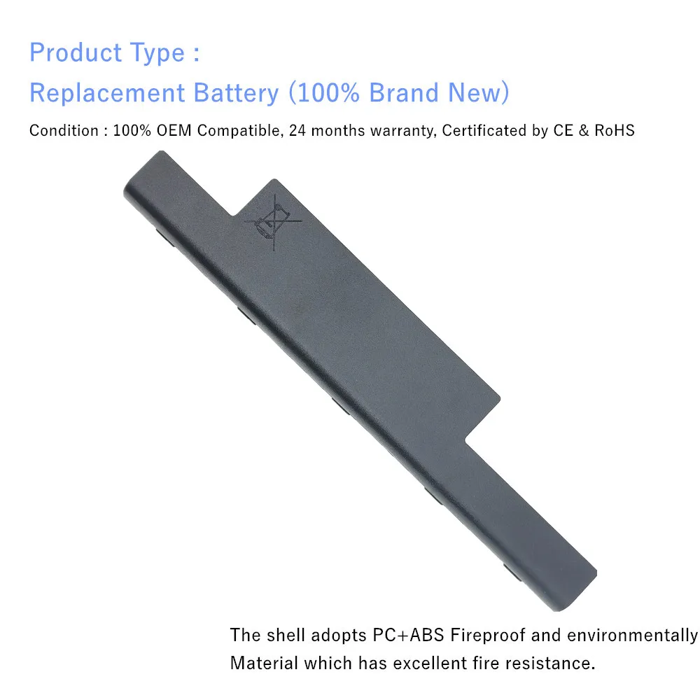 Batería del ordenador portátil para Acer Aspire 4771G 5253 5741 5750 5755 7551 7560G 7741G 7750G AS10D61 AS10D71 AS10D73 AS10D81 AS10D3E AS10D5E - imagen 4