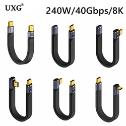 Cable USB4 USB-C Macho-Macho Compatible con Thunderbolt 3/4