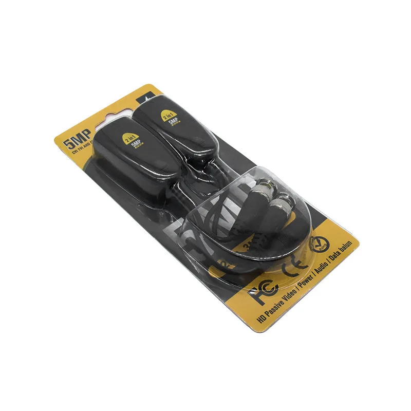 AHDCVITVI Alimentación y audio de video Transmisor de par trenzado 3 en 1 5MP 2 en 1 - imagen 3