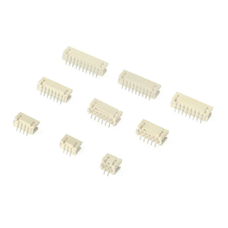 20 piezas SH1.0 JST1.25 ZH1.5 PH2.0 XH2.54 XHB2.54 2,54mm enchufe macho DIP ángulo recto Vertical SMT Horizontal RA SMD conector PCB - imagen 5