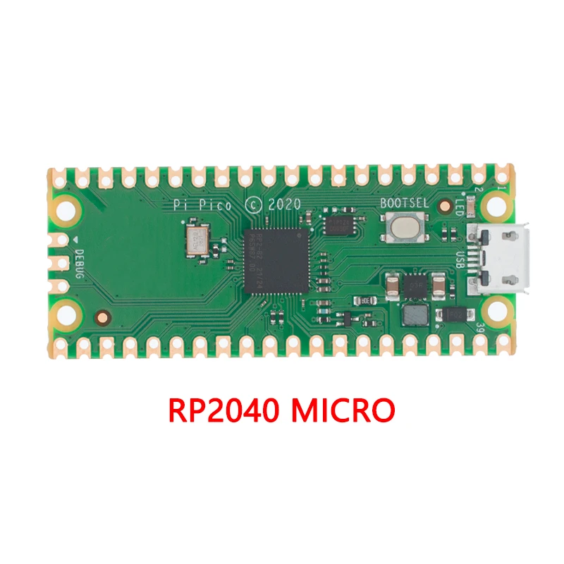 Raspberry Pi Pico Board RP2040 Microordenadores de baja potencia ARM de doble núcleo 264KB Procesador Cortex-M0+ de alto rendimiento - imagen 4