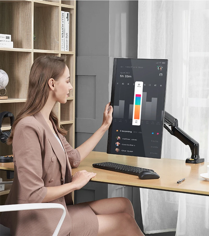 Brazo Monitor Gas North Bayou F80 – Ergonómico LED LCD 17-30" - imagen 4