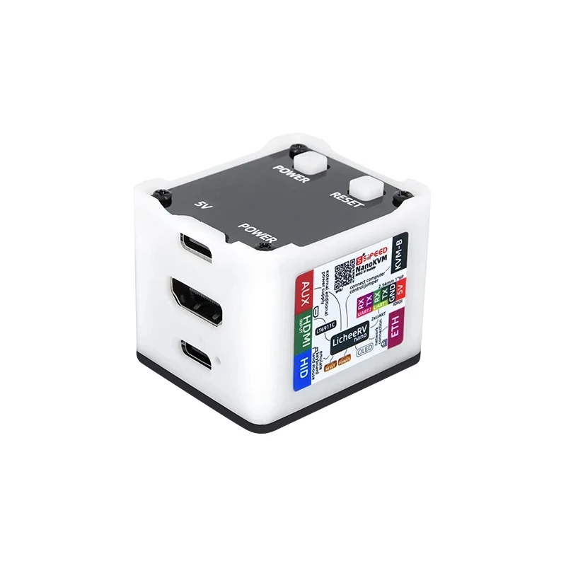 Sipeed NanoKVM PiKVM Mini Control remoto Color blanco Servidor de operación y mantenimiento Compatible con HDMI para Raspberry Pi - imagen 4