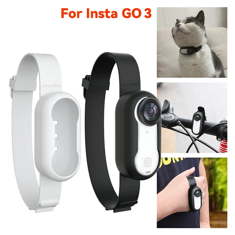 Pulsera de silicona para Insta360 GO 3 GO 3S funda protectora para Insta 360 GO 3 GO3S accesorio de Cámara de Acción - imagen 2