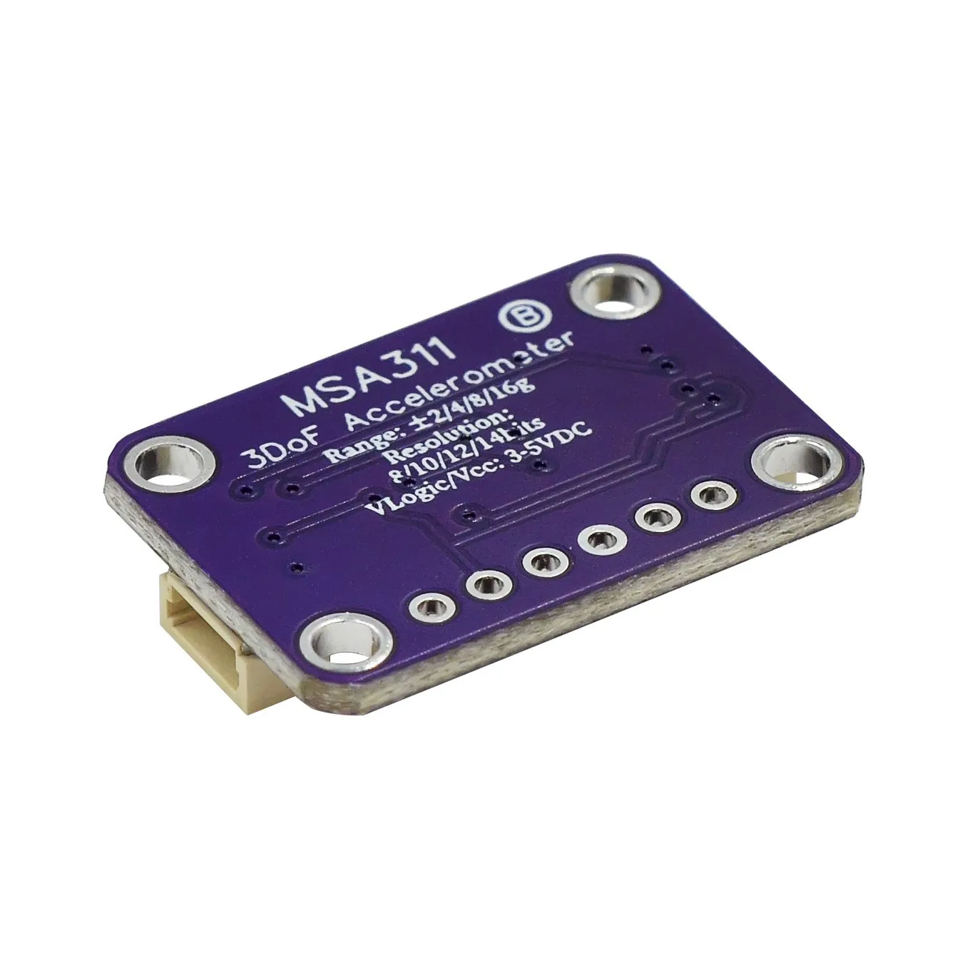 Acelerómetro triaxial MSA311, compatible con STEMMA QT, interfaz Qwiic para bajo consumo de energía - imagen 3