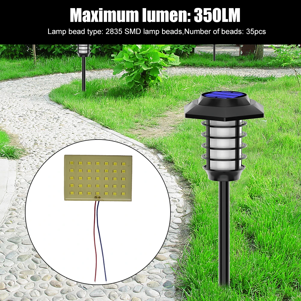 Placa de Panel de luz de 5W 2835 SMD 35 placa de circuito de luz LED 3,2 V/3,7 V tablero de luz de césped para lámpara de inducción suministros eléctricos