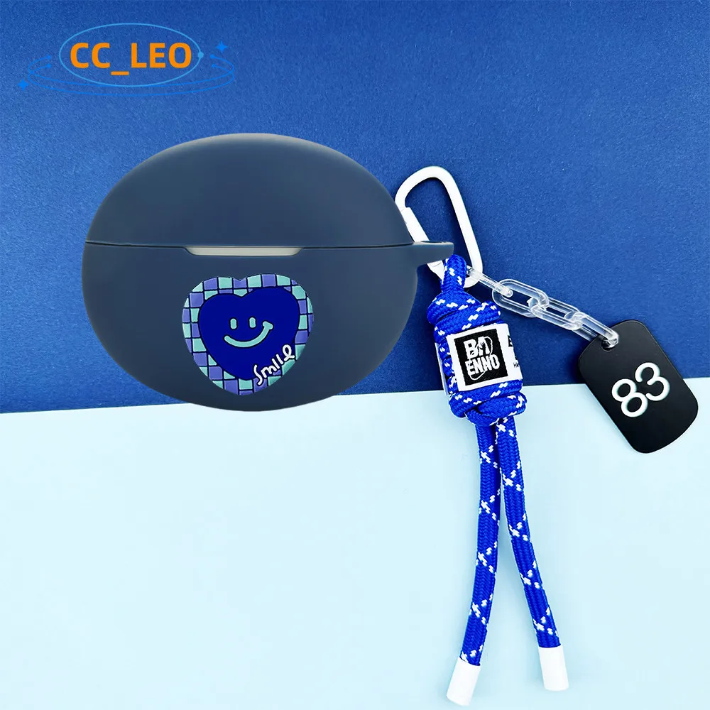 Para OnePlus Buds 4 funda bonita con colgante de oso funda suave de silicona adecuada para OnePlus Buds 4 funda protectora a prueba de golpes - imagen 5