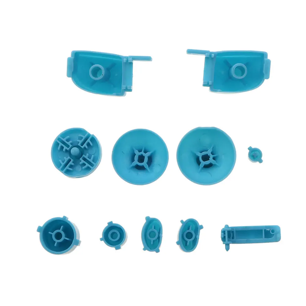 JCD-juego completo de botones L R ABXY Z para Nintendo GameCube, botones de encendido y apagado, 1 Juego - imagen 2