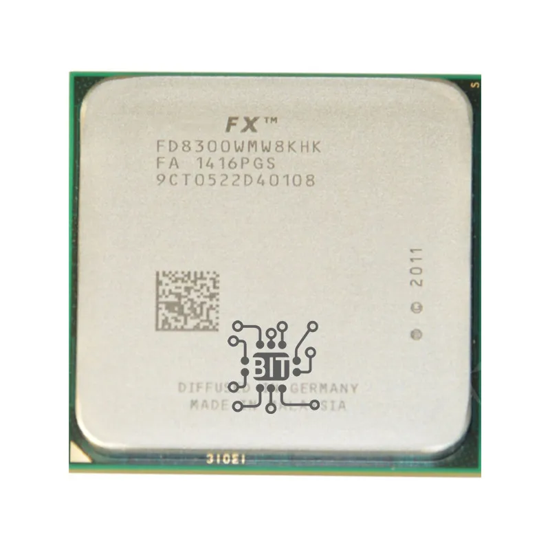 FX-8300 FX 8300 FX8300 3,3 GHz, procesador de ocho núcleos 8M, toma AM3 + CPU 95W FX-8300
