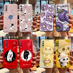 Funda Silicona Antigolpes Vivo Y11s Y12s Y20 V2027 – Diseños Conejo y Panda