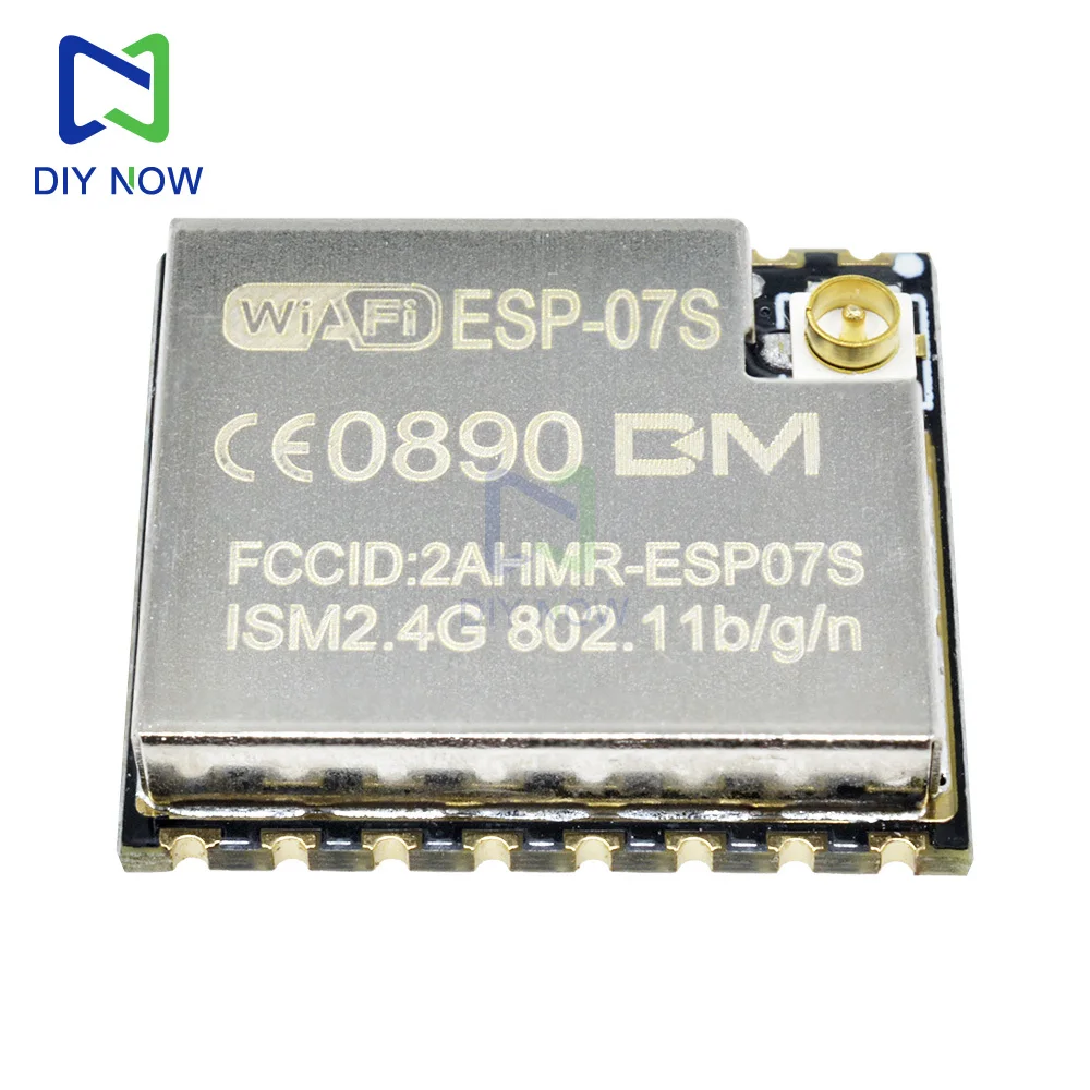 ESP8266 ESP-07S Voltaje del módulo: GPIO/PWM 3.0-3.6V FCCID: 2AHMR-ESP07S ISM2.4G 802.11b/g/n - imagen 3