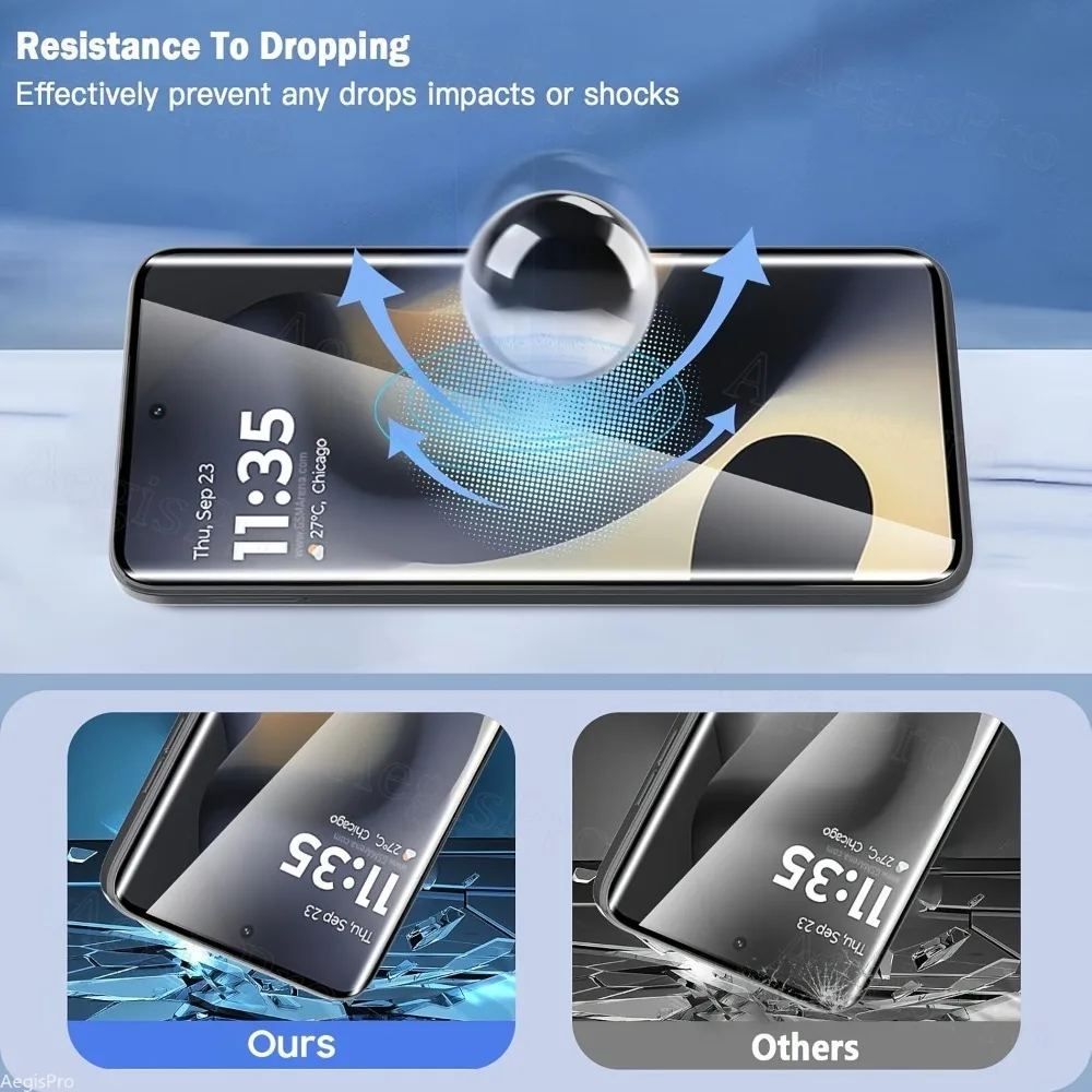 3 protectores de lentes de vidrio templado + 3 protectores de lentes para Samsung Galaxy S25 S24 S23 S22 S21 Ultra/Plus/FE serie “S” de alta definición - imagen 4