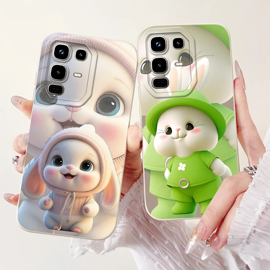 Para Infinix Note 50S funda X6870 Linda funda de dibujos animados a la moda a prueba de golpes funda de teléfono para Infinix Note 50S Note50S 5G Fundas suaves de TPU - imagen 2