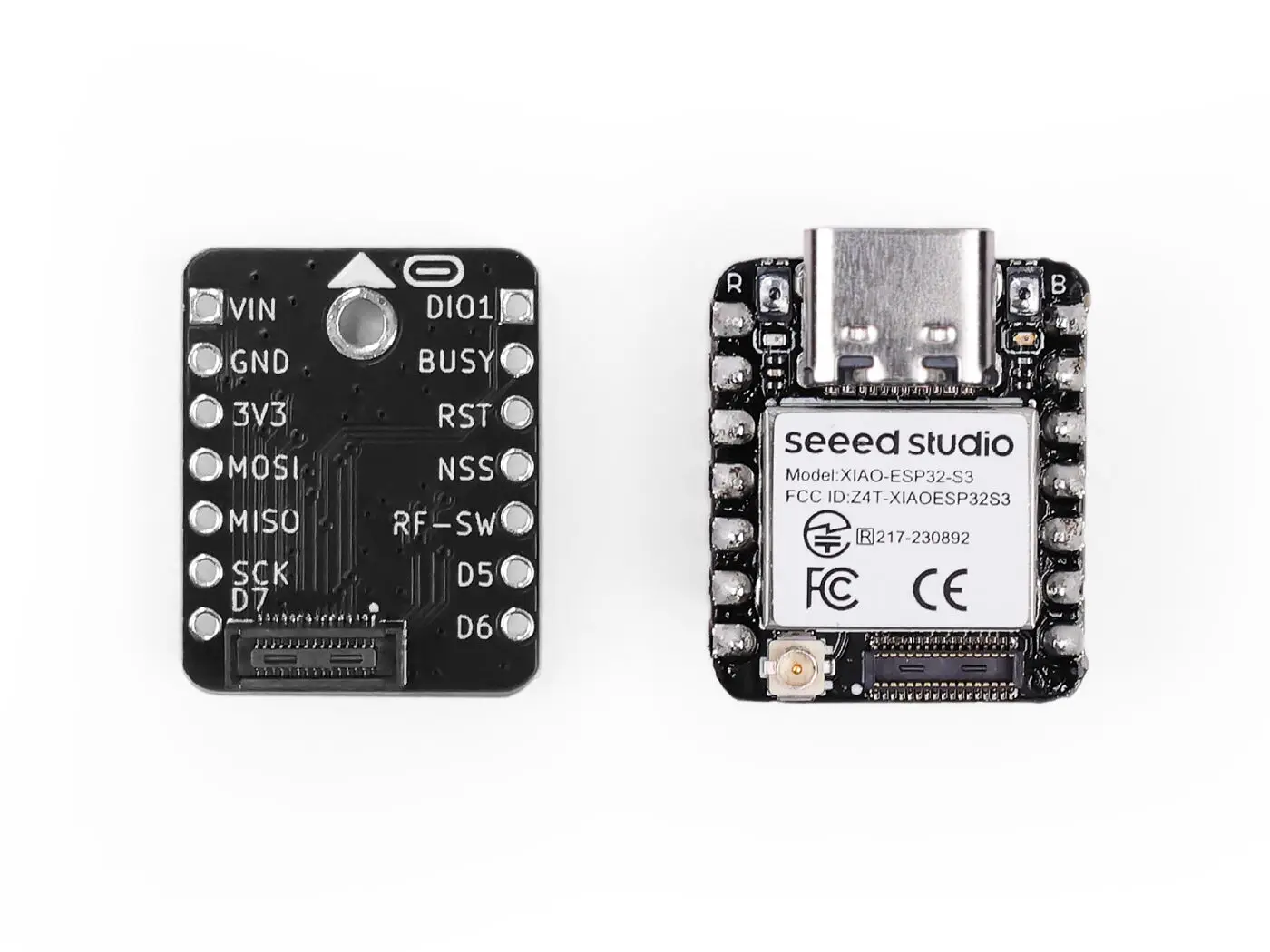 Seeed Studio XIAO ESP32 S3 Lora32 SX1262 Placa de desarrollo Meshtastic Lora 868mhz 915mhz Antena WiFi LoRa, BLE, para Arduino - imagen 5