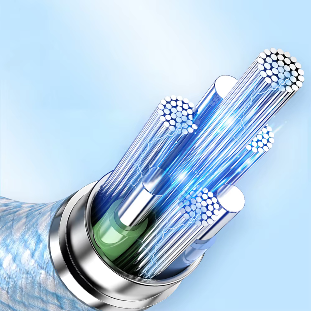 Cable tipo C de 120W, 10A, carga súper rápida, Cable de datos USB A a USB-C para teléfonos Samsung, Xiaomi, Android, Cable cargador de tableta - imagen 3