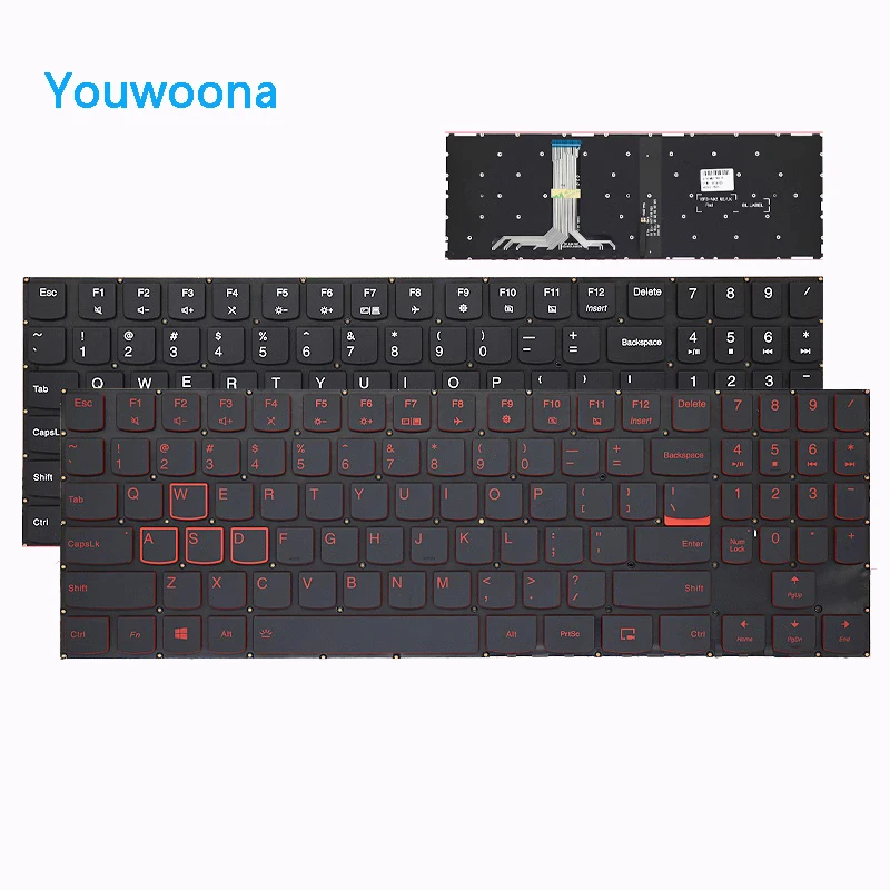 Nuevo teclado ORIGINAL para ordenador portátil LENOVO Legion Y7000 Y7000P 2019 Y530 Y540-15ICH/IRH - imagen 2