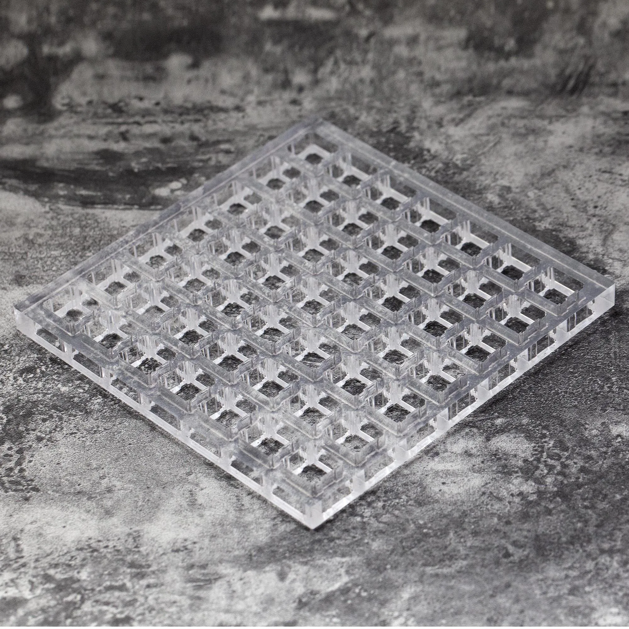 Probador de interruptor GKs 2x2 3x2 4x4 7x7 9x9 carcasa transparente para cereza rojo negro marrón silencioso velocidad roja plata TTC Kailh Outemu HMX - imagen 2