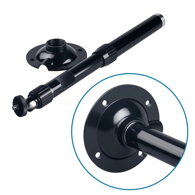 Salange soporte de montaje en pared negro soporte de techo para HY300 YG300 J15 HY320 Mini proyector DV cámara Web de seguridad - imagen 5