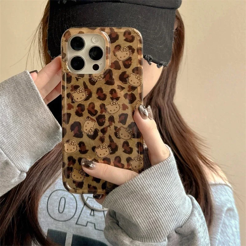 Y2k Sanrios leopardo mariposa Hellokitty funda de teléfono para Huawei Honor 200 X6a X8b X7a X9a X7b X8a X9 X8 X7 Plus 4G 5G contraportada - imagen 2