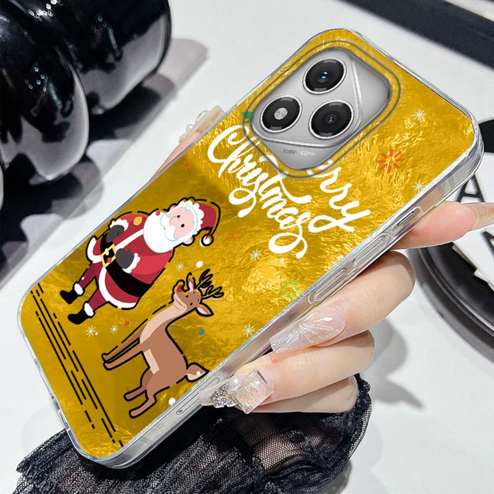 Para Honor 400 200 Pro 70 Migic6 7 5 Lite 90 Smart X9a X9c X9b X8b X8c X7c X8a X7b X6b lindo regalo de Navidad funda de teléfono para niña - imagen 4