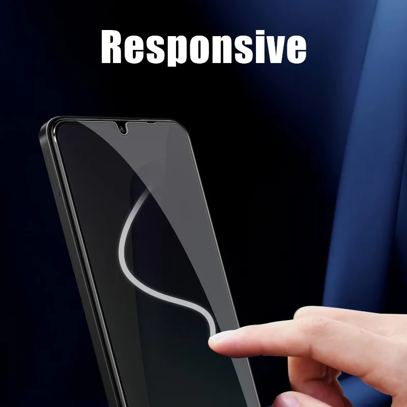 Protector de pantalla de privacidad 4 en 1 para Xiaomi Redmi 14C 13C 12C 11C vidrio templado paquete de 2 vidrio templado con 2 protectores de cámara - imagen 4