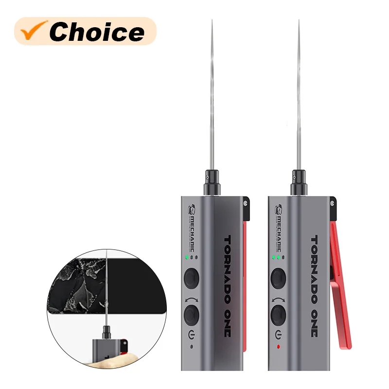 Removedor de pegamento eléctrico mecánico TORNADO ONE con batería integrada de 2200mAh 18650, herramienta de limpieza de pegamento con puerto USB-C de 3 velocidades