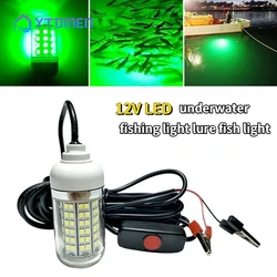 Luz LED de pesca submarina para señuelo, impermeable, atrae peces