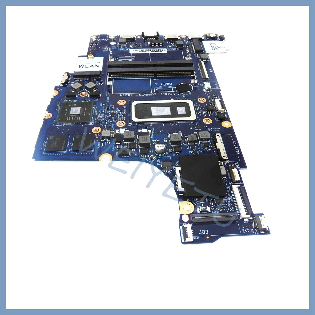 Placa base para ordenador portátil LA-G716P para Dell Inspiron/Vostro 3490 3590 5494 CN-0R1CJX con i7-10510U CPU V2G GPU - imagen 5