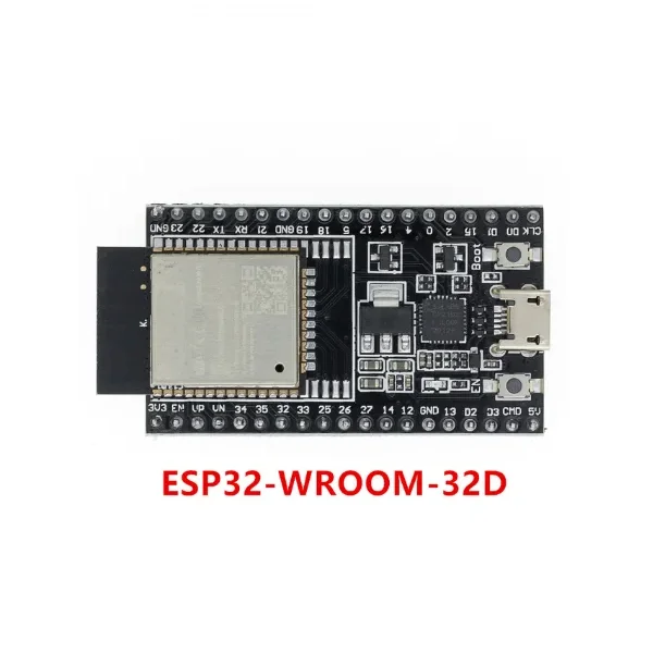 Placa de desarrollo de ESP-32 WIFI + Bluetooth 2 en 1 CPU de doble núcleo de baja potencia ESP32 ESP-32S 2,4 GHz WROOM-32D/32U módulo MICRO TYPE-C - imagen 5