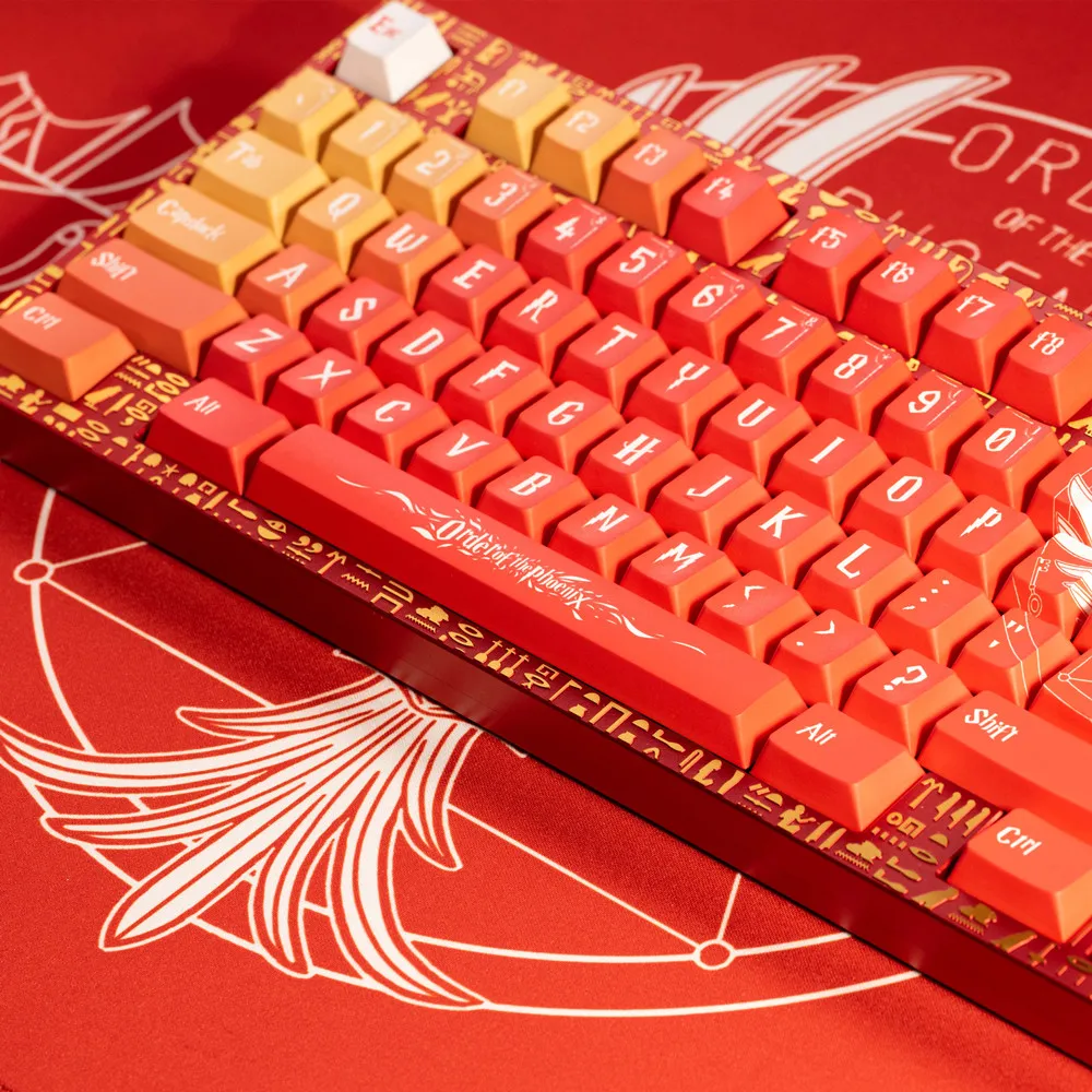 Teclado mecánico Phoenix Keycap, accesorio con 142 teclas, diseño ANSI ISO Enter para RK61, 64, 68, RK84 - imagen 5