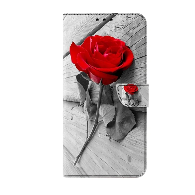 Para Xiaomi Redmi 9 9A 9T funda con patrón impreso cartera Flip funda de libro de teléfono para Xiomi Xiaomi Redmi 9 9A 9T 9C NFC 9AT funda Coque - imagen 3